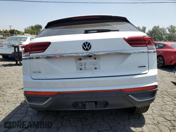 2020 Volkswagen Atlas SE with VIN 1V21E2CA7LC221294, listed as a Copart auction lot 56337085 with 61,654 mi miles and Salvage title. Bid and sale history available at DreamBid. Image 6.