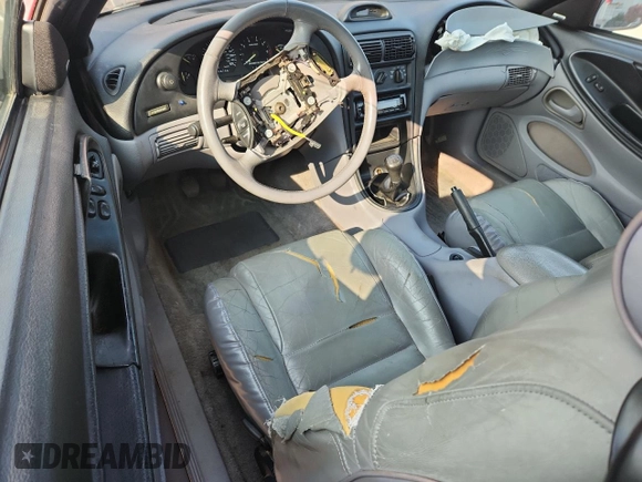 1994 Ford Mustang GT z VIN 1FALP42T1RF105797, wystawiony jako Copart lot #60280025 z przebiegiem 108 796 mil mil oraz Nie do naprawy • Non repairable. Historia ofert i sprzedaży dostępna na DreamBid. Obrazek 8.