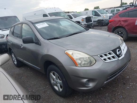 2012 Nissan Rogue S with VIN JN8AS5MV0CW393733, listed as a IAAI auction lot 42622998 with 190,585 mi miles and . Bid and sale history available at DreamBid. Image 1.