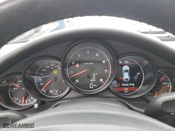2015 Porsche Panamera 4 with VIN WP0AA2A7XFL001690, listed as a Copart auction lot 40765024 with 86,770 mi miles. Bid and sale history available at carsss.com. Image 9.