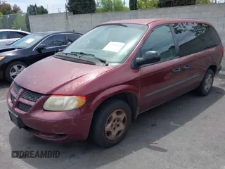 2003 Dodge Caravan SE with VIN 1D4GP24323B191717, listed as a IAAI auction lot 42244570 with 196,254 mi miles and . Bid and sale history available at DreamBid. Image 2.