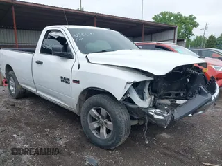 2015 Ram 1500 Tradesman with VIN 3C6JR6DT3FG595147, listed as a IAAI auction lot 42351531 with 116,821 mi miles and . Bid and sale history available at DreamBid. Image 1.