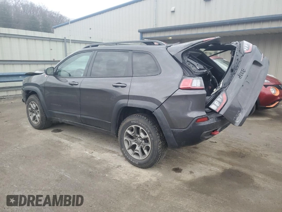 2022 Jeep Cherokee Trailhawk with VIN 1C4PJMBX3ND540147, listed as a Copart auction lot 49957245 with Not Provided miles and Salvage Title. Bid and sale history available at DreamBid. Image 2.