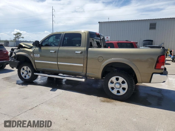 2015 Ram 2500 SLT with VIN 3C6UR5DL1FG603656, listed as a Copart auction lot 68663434 with 185,841 mi miles and Salvage Title. Bid and sale history available at carsss.com. Image 2.