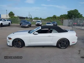 2018 Ford Mustang EcoBoost Premium with VIN 1FATP8UH4J5115153, listed as a IAAI auction lot 42498446 with 118,485 mi miles and . Bid and sale history available at DreamBid. Image 13.