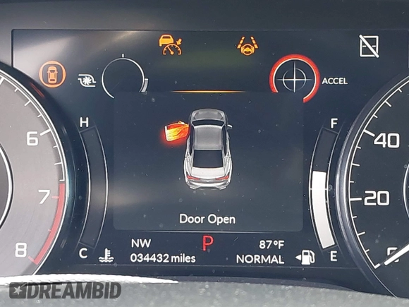 2023 Acura TLX with VIN 19UUB5F36PA002853, listed as a IAAI auction lot 42212733 with 34,432 mi miles and . Bid and sale history available at DreamBid. Image 16.