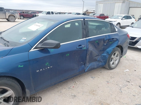 2019 Chevrolet Malibu LS with VIN 1G1ZB5ST0KF143514, listed as a IAAI auction lot 41316590 with 109,961 mi miles and . Bid and sale history available at DreamBid. Image 6.