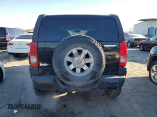 2006 Hummer H3 with VIN 5GTDN136968148868, listed as a Copart auction lot 81428804 with 197,771 mi miles and Clean Title. Bid and sale history available at DreamBid. Image 6.