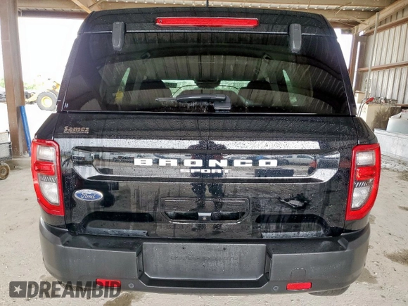 2024 Ford Bronco Sport Big Bend z VIN 3FMCR9B6XRRE28031, wystawiony jako Copart lot #64229915 z przebiegiem 11 379 mil mil oraz Szkoda całkowita • Salvage title. Historia ofert i sprzedaży dostępna na DreamBid. Obrazek 6.