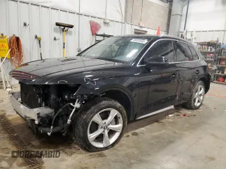 2020 Audi Q5 Premium with VIN WA1ANAFY0L2032734, listed as a Copart auction lot 49409845 with 156,338 mi miles and Non Repairable. Bid and sale history available at carsss.com. Image 1.