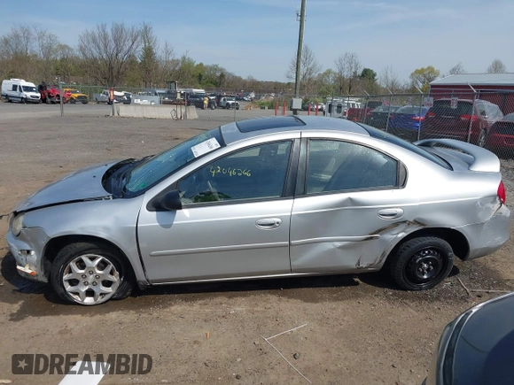 2002 Dodge Neon SXT with VIN 1B3ES56C02D591393, listed as a IAAI auction lot 42046266 with 81,783 mi miles. Bid and sale history available at carsss.com. Image 14.