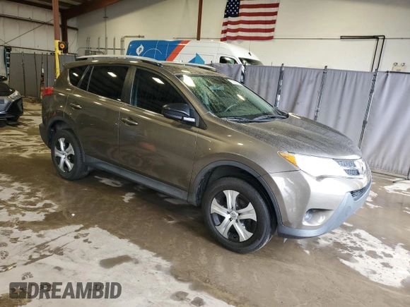 2014 Toyota RAV4 LE with VIN JTMBFREV0ED079136, listed as a Copart auction lot 55826435 with 167,198 mi miles and Salvage Title. Bid and sale history available at DreamBid. Image 4.