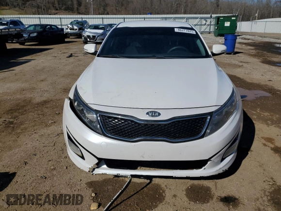 2014 Kia Optima LX z VIN KNAGM4A73E5458757, wystawiony jako Copart lot #53807505 z przebiegiem 144 782 mil mil oraz Szkoda całkowita • Salvage title. Historia ofert i sprzedaży dostępna na DreamBid. Obrazek 5.