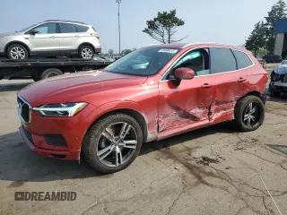 2018 Volvo XC60 Momentum with VIN YV4102RK7J1029914, listed as a Copart auction lot 59090615 with 48,810 mi miles and Clean title. Bid and sale history available at DreamBid. Image 1.
