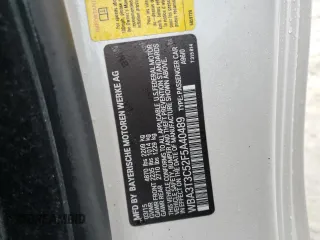 2015 BMW 4 Series 435i with VIN WBA3T3C52F5A40489, listed as a Copart auction lot 44708575 with Not Provided miles and Salvage Title. Bid and sale history available at carsss.com. Image 13.