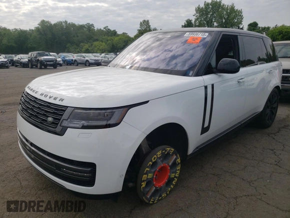 2023 Land Rover Range Rover SE with VIN SALKPBFU4PA075307, listed as a Copart auction lot 59936715 with 11,372 mi miles and Salvage title. Bid and sale history available at DreamBid. Image 1.