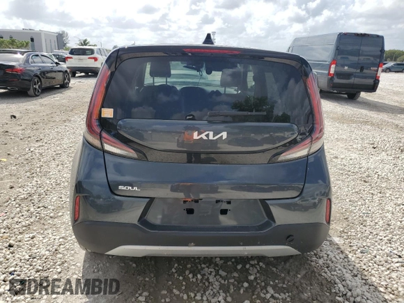 2025 Kia Soul LX with VIN KNDJ23AU8S7249125, listed as a Copart auction lot 51434745 with 6,304 mi miles and Non Repairable. Bid and sale history available at DreamBid. Image 6.