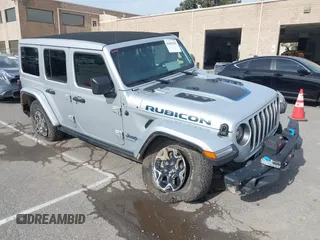2023 Jeep Wrangler Rubicon with VIN 1C4JJXR69PW581474, listed as a IAAI auction lot 41697016 with 25,775 mi miles and . Bid and sale history available at DreamBid. Image 6.