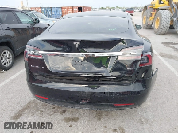 2017 Tesla Model S 100D with VIN 5YJSA1E28HF188981, listed as a IAAI auction lot 42010115 with 76,327 mi miles and . Bid and sale history available at DreamBid. Image 6.