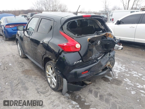 2011 Nissan Juke SL with VIN JN8AF5MV5BT018344, listed as a IAAI auction lot 41214454 with 153,110 mi miles. Bid and sale history available at carsss.com. Image 3.