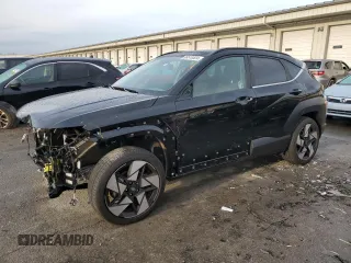 2024 Hyundai Kona Limited with VIN KM8HECA36RU172176, listed as a Copart auction lot 86519534 with 5,083 mi miles and Salvage title. Bid and sale history available at DreamBid. Image 1.