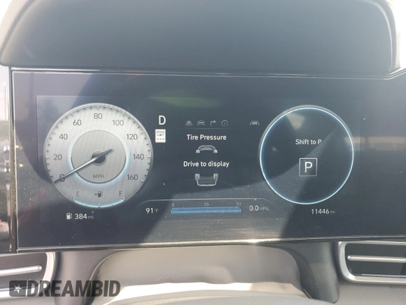 2025 Hyundai Elantra SEL Convenience with VIN KMHLS4DG3SU885551, listed as a Copart auction lot 54754125 with 11,446 mi miles and Clean Title. Bid and sale history available at DreamBid. Image 9.