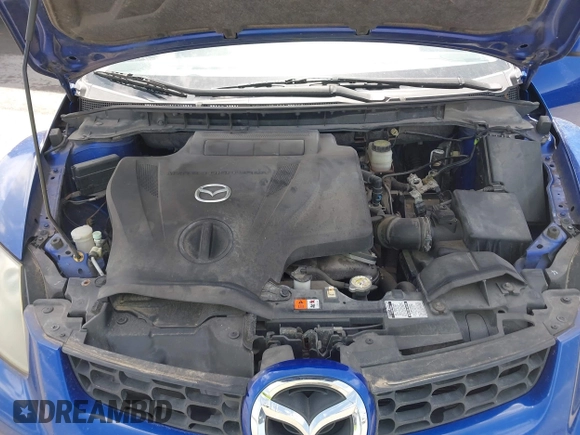 2007 Mazda CX-7 Sport with VIN JM3ER293370157768, listed as a IAAI auction lot 41924682 with 123,391 mi miles. Bid and sale history available at carsss.com. Image 10.