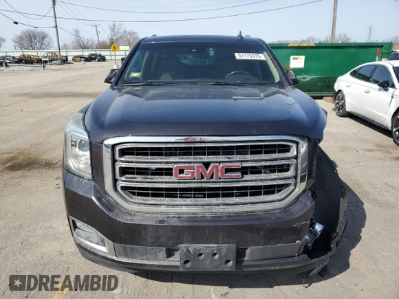 2015 GMC Yukon XL SLT with VIN 1GKS2HKC0FR571134, listed as a Copart auction lot 51175375 with 0 mi miles and Clean Title. Bid and sale history available at carsss.com. Image 5.