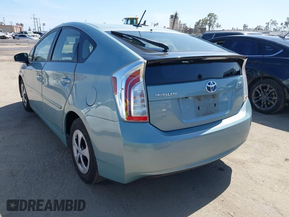 2014 Toyota Prius Four z VIN JTDKN3DU2E1841005, wystawiony jako IAAI lot #42273016 z przebiegiem 117 044 mil mil oraz . Historia ofert i sprzedaży dostępna na DreamBid. Obrazek 3.