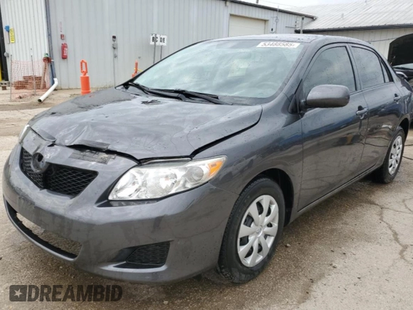 2010 Toyota Corolla with VIN 1NXBU4EE6AZ196363, listed as a Copart auction lot 53488585 with 61,832 mi miles and Salvage Title. Bid and sale history available at DreamBid. Image 1.