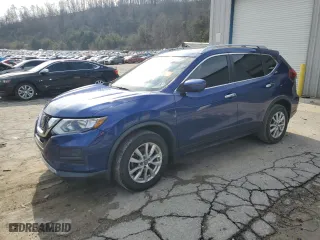 2018 Nissan Rogue SV with VIN KNMAT2MV7JP603159, listed as a Copart auction lot 44502305 with 104,571 mi miles and Salvage Title. Bid and sale history available at carsss.com. Image 1.