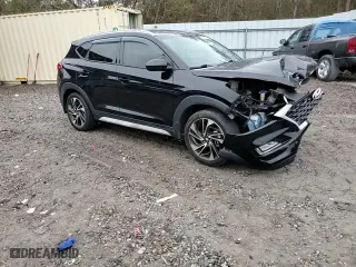 2020 Hyundai Tucson Sport with VIN KM8J33AL3LU238987, listed as a Copart auction lot 84007664 with 77,244 mi miles and Salvage Title. Bid and sale history available at carsss.com. Image 11.