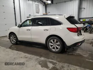 2015 Acura MDX Advance/Entertainment Pkg with VIN 5FRYD4H80FB503240, listed as a Copart auction lot 50991005 with 274,713 mi miles and Salvage Title. Bid and sale history available at carsss.com. Image 2.