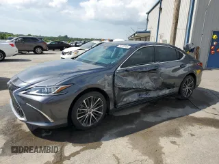 2022 Lexus ES 350 with VIN 58ADZ1B17NU116092, listed as a Copart auction lot 59588105 with 55,775 mi miles and Salvage title. Bid and sale history available at DreamBid. Image 1.
