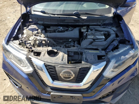 2017 Nissan Rogue S with VIN KNMAT2MV9HP581322, listed as a Copart auction lot 53615945 with 106,967 mi miles and Salvage Title. Bid and sale history available at DreamBid. Image 12.