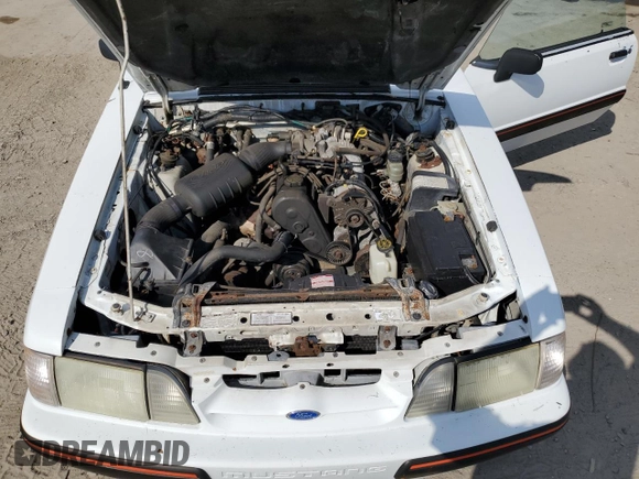 1989 Ford Mustang with VIN 1FABP44A5KF214843, listed as a Copart auction lot 74890984 with 65,601 mi miles and Clean title. Bid and sale history available at DreamBid. Image 11.