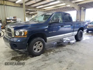 2006 Dodge 1500 SLT z VIN 1D7HU18216S617204, wystawiony jako Copart lot #56089785 z przebiegiem 192 768 mil mil oraz Szkoda całkowita • Salvage title. Historia ofert i sprzedaży dostępna na DreamBid. Obrazek 1.