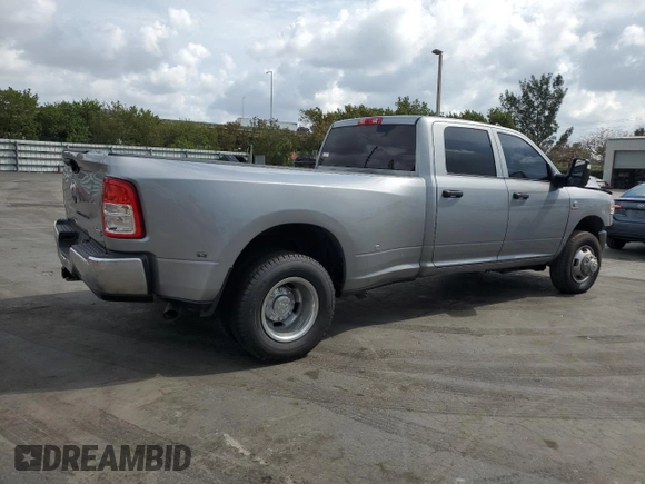 2024 Ram 3500 Tradesman with VIN 3C63RRGL5RG155781, listed as a Copart auction lot 52491465 with 80,307 mi miles and Salvage Title. Bid and sale history available at carsss.com. Image 3.