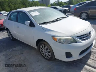2013 Toyota Corolla L with VIN 2T1BU4EE1DC968905, listed as a IAAI auction lot 41535772 with 150,000 mi miles and . Bid and sale history available at carsss.com. Image 1.