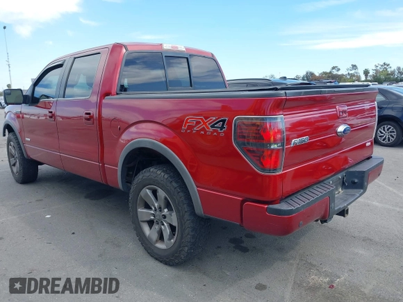 2013 Ford F-150 XL with VIN 1FTFW1ET2DKE38806, listed as a IAAI auction lot 42002353 with 106,073 mi miles. Bid and sale history available at carsss.com. Image 3.