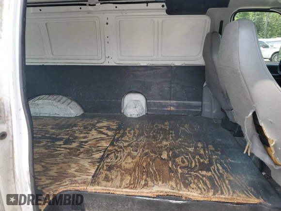 2008 Ford Econoline Cargo Commercial with VIN 1FTNE24L48DA25432, listed as a Copart auction lot 64411635 with 151,375 mi miles and Clean title. Bid and sale history available at DreamBid. Image 11.