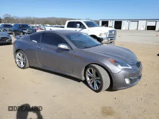2012 Hyundai Genesis Coupe Grand Touring with VIN KMHHU6KH7CU066051, listed as a Copart auction lot 42713685 with 141,809 mi miles and Salvage title. Bid and sale history available at DreamBid. Image 4.