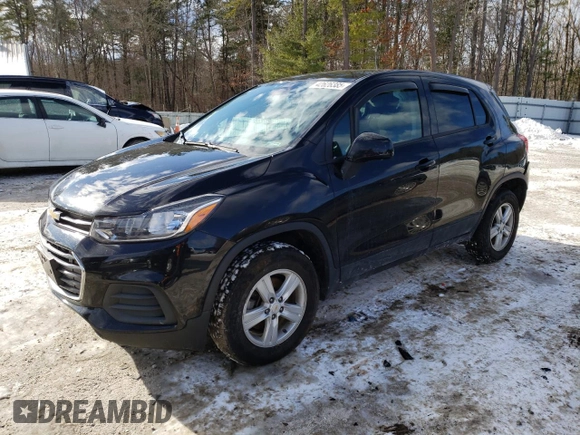 2021 Chevrolet Trax LS with VIN KL7CJNSB8MB334645, listed as a Copart auction lot 42626385 with 69,959 mi miles and Salvage Title. Bid and sale history available at carsss.com. Image 1.