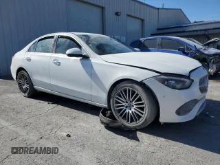 2023 Mercedes-Benz C 300 with VIN W1KAF4GB0PR118532, listed as a Copart auction lot 44768755 with Not Provided miles and Salvage Title. Bid and sale history available at carsss.com. Image 4.