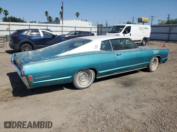 1968 Mercury Monterey z VIN 8Z47Y578179, wystawiony jako Copart lot #53041045 z przebiegiem 84 094 mil mil oraz Szkody całkowita. Historia ofert i sprzedaży dostępna na DreamBid. Obrazek 3.