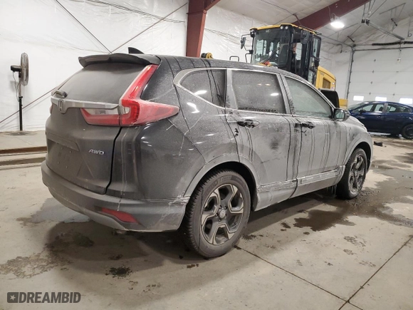 2019 Honda CR-V EX with VIN 2HKRW2H50KH626591, listed as a Copart auction lot 87602625 with 87,298 mi miles and Salvage Title. Bid and sale history available at carsss.com. Image 3.