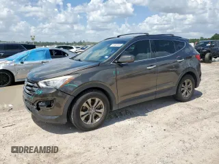 2014 Hyundai Santa Fe with VIN 5XYZU3LB1EG213096, listed as a Copart auction lot 61402465 with 151,313 mi miles and Salvage title. Bid and sale history available at DreamBid. Image 1.