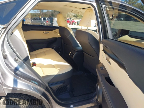 2018 Lexus NX with VIN JTJBARBZ5J2173683, listed as a IAAI auction lot 41353433 with 48,867 mi miles. Bid and sale history available at carsss.com. Image 8.
