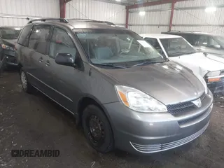 2005 Toyota Sienna CE with VIN 5TDZA23C45S328483, listed as a IAAI auction lot 41912553 with 219,321 mi miles. Bid and sale history available at carsss.com. Image 1.