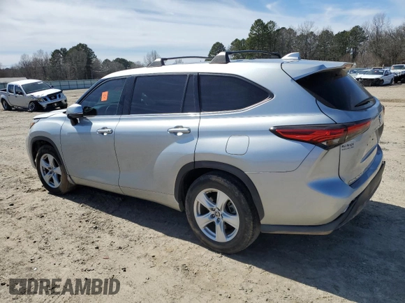 2020 Toyota Highlander L z VIN 5TDCZRAH5LS504363, wystawiony jako Copart lot #47610065 z przebiegiem 80 414 mil mil oraz Szkoda całkowita • Salvage title. Historia ofert i sprzedaży dostępna na DreamBid. Obrazek 2.